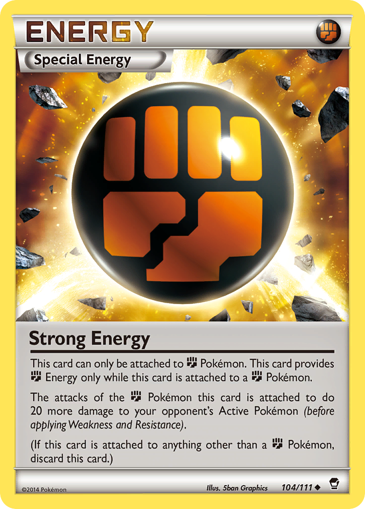 Strong Energy (104/111) [XY: Furious Fists] | Event Horizon Hobbies CA