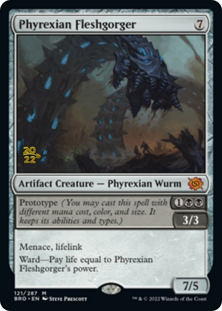 Phyrexian Fleshgorger [The Brothers' War: Prerelease Promos] | Event Horizon Hobbies CA