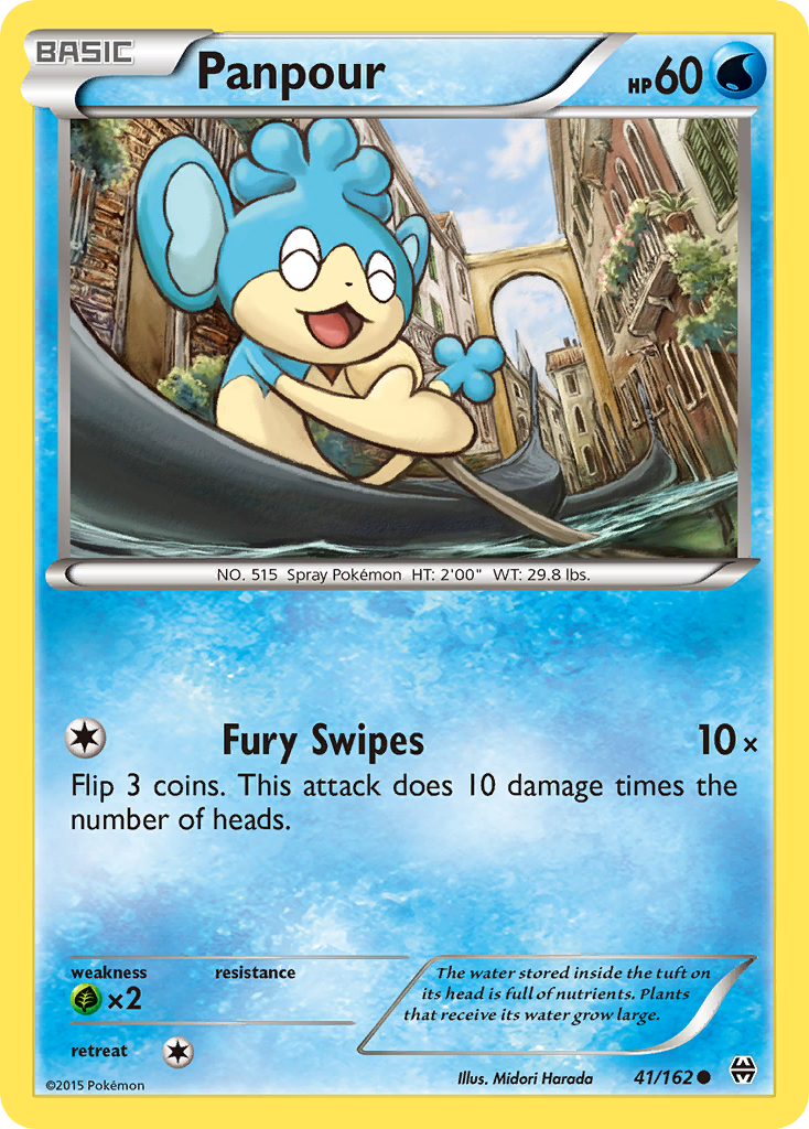 Panpour (41/162) [XY: BREAKthrough] | Event Horizon Hobbies CA