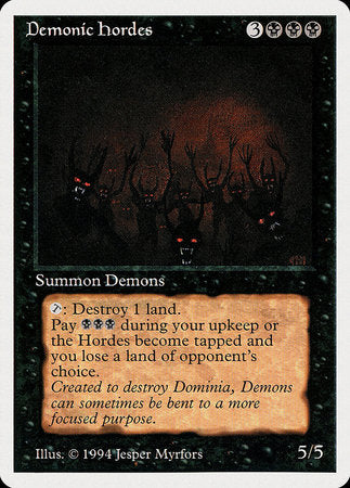 Demonic Hordes [Summer Magic / Edgar] | Event Horizon Hobbies CA