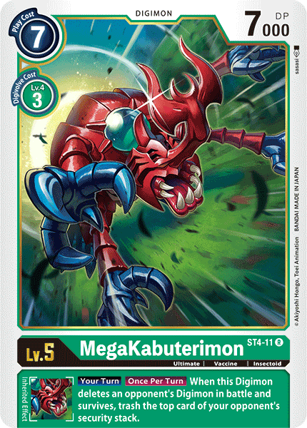 MegaKabuterimon [ST4-11] [Starter Deck: Giga Green] | Event Horizon Hobbies CA