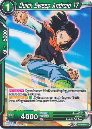 Quick Sweep Android 17 (BT9-045) [Universal Onslaught] | Event Horizon Hobbies CA