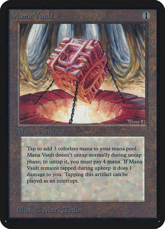 Mana Vault [Limited Edition Alpha]