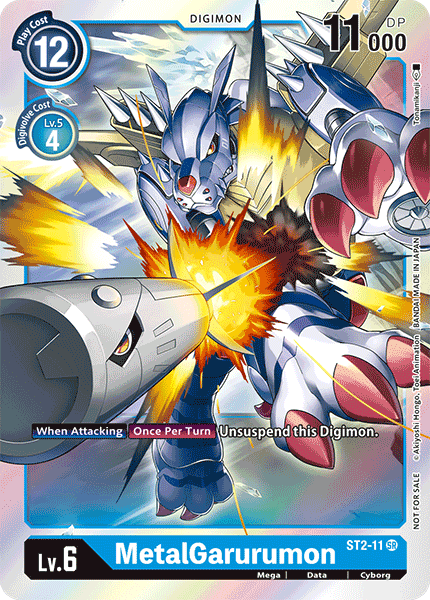 MetalGarurumon [ST2-11] (Event Pack) [Starter Deck: Cocytus Blue Promos] | Event Horizon Hobbies CA