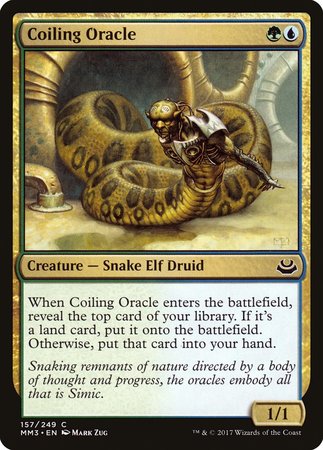 Coiling Oracle [Modern Masters 2017] | Event Horizon Hobbies CA