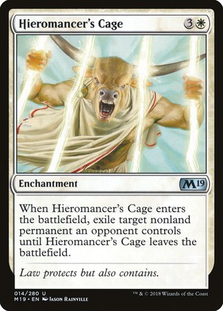 Hieromancer's Cage [Core Set 2019] | Event Horizon Hobbies CA