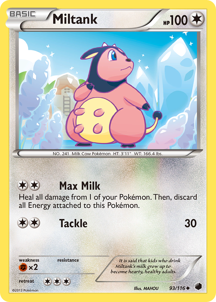 Miltank (93/116) [Black & White: Plasma Freeze] | Event Horizon Hobbies CA