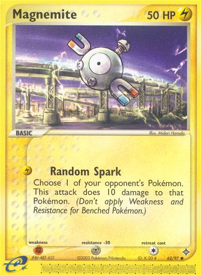 Magnemite (62/97) [EX: Dragon] | Event Horizon Hobbies CA