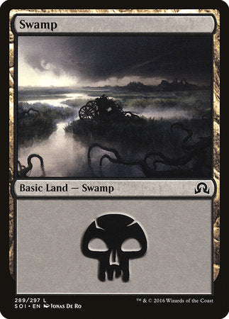 Swamp (289) [Shadows over Innistrad] | Event Horizon Hobbies CA