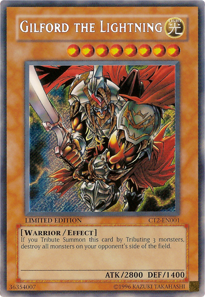 Gilford the Lightning [CT2-EN001] Secret Rare | Event Horizon Hobbies CA