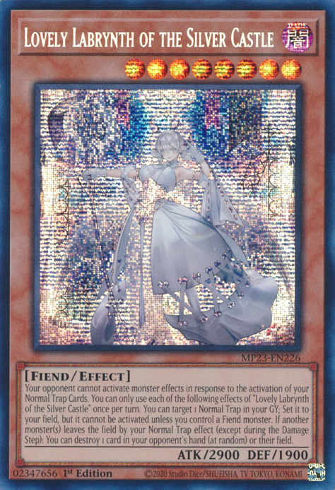 Lovely Labrynth of the Silver Castle [MP23-EN226] Prismatic Secret Rare | Event Horizon Hobbies CA