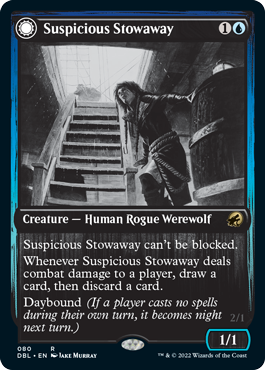 Suspicious Stowaway // Seafaring Werewolf [Innistrad: Double Feature] | Event Horizon Hobbies CA