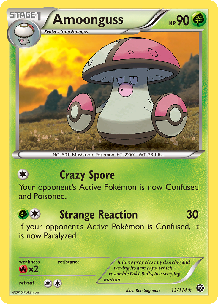 Amoonguss (13/114) [XY: Steam Siege] | Event Horizon Hobbies CA