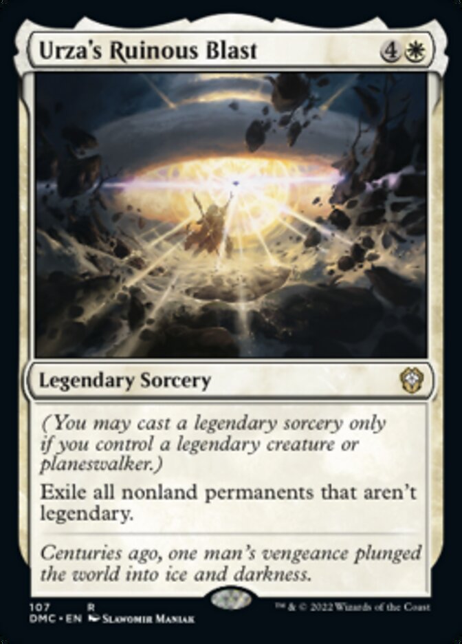 Urza's Ruinous Blast [Dominaria United Commander] | Event Horizon Hobbies CA