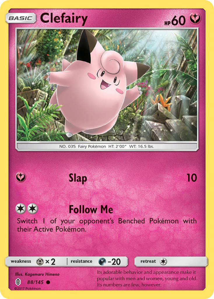 Clefairy (88/145) [Sun & Moon: Guardians Rising] | Event Horizon Hobbies CA