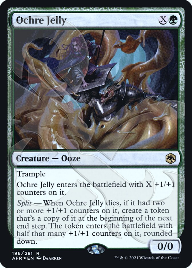 Ochre Jelly (Ampersand Promo) [Dungeons & Dragons: Adventures in the Forgotten Realms Promos] | Event Horizon Hobbies CA