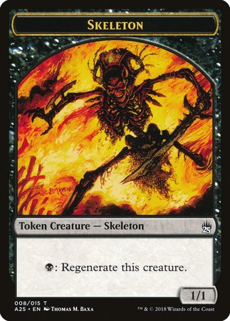 Skeleton Token (008) [Masters 25 Tokens] | Event Horizon Hobbies CA