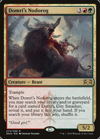 Domri's Nodorog [Ravnica Allegiance] | Event Horizon Hobbies CA