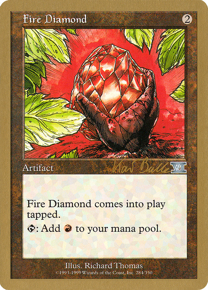 Fire Diamond (Kai Budde) [World Championship Decks 1999] | Event Horizon Hobbies CA