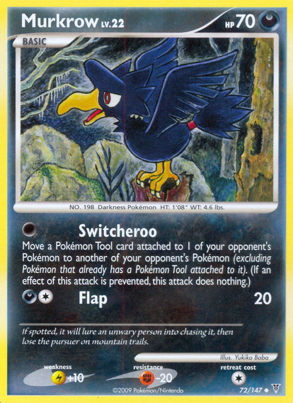 Murkrow (72/147) [Platinum: Supreme Victors] | Event Horizon Hobbies CA