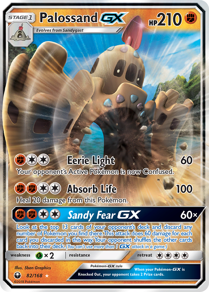 Palossand GX (82/168) [Sun & Moon: Celestial Storm] | Event Horizon Hobbies CA