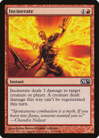 Incinerate [Magic 2012]