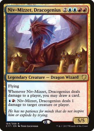 Niv-Mizzet, Dracogenius [Commander 2017] | Event Horizon Hobbies CA