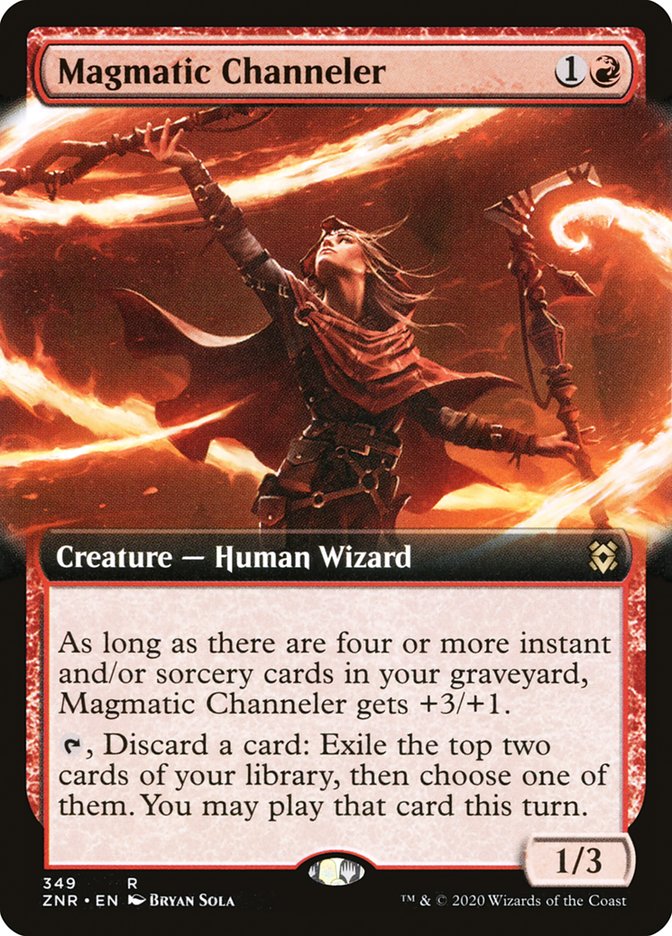 Magmatic Channeler (Extended Art) [Zendikar Rising] | Event Horizon Hobbies CA