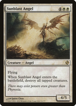 Sunblast Angel [Duel Decks: Venser vs. Koth] | Event Horizon Hobbies CA