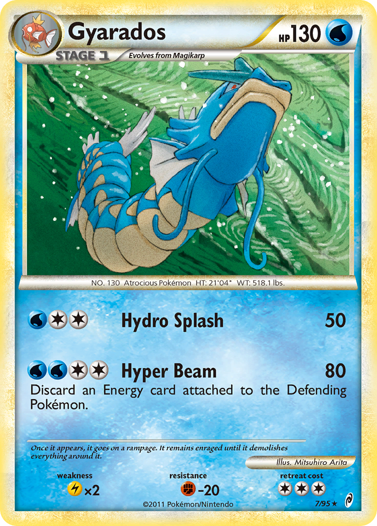 Gyarados (7/95) [HeartGold & SoulSilver: Call of Legends] | Event Horizon Hobbies CA