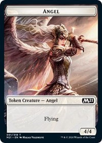 Angel // Cat (011) Double-sided Token [Core Set 2021 Tokens] | Event Horizon Hobbies CA