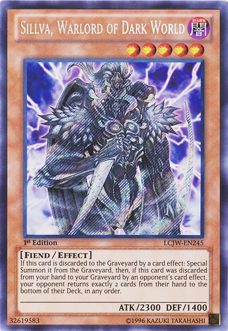 Sillva, Warlord of Dark World [LCJW-EN245] Secret Rare | Event Horizon Hobbies CA