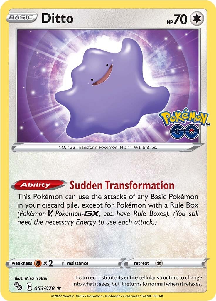 Ditto (053/078) [Pokémon GO] | Event Horizon Hobbies CA