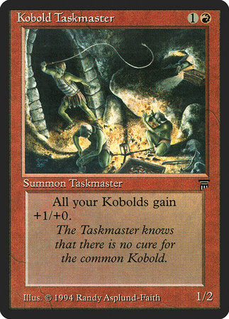 Kobold Taskmaster [Legends] | Event Horizon Hobbies CA