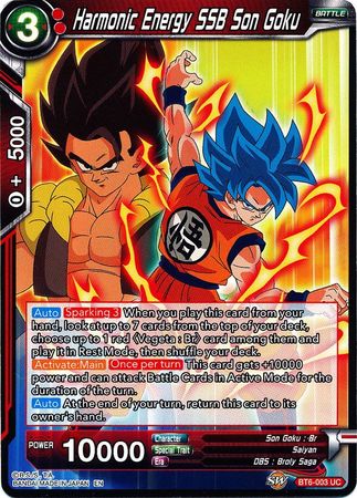 Harmonic Energy SSB Son Goku (BT6-003) [Destroyer Kings] | Event Horizon Hobbies CA