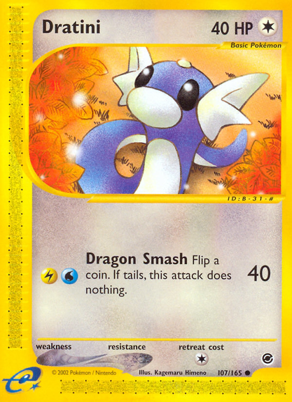 Dratini (107/165) [Expedition: Base Set] | Event Horizon Hobbies CA