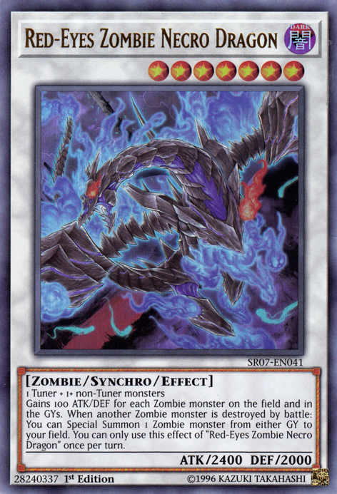 Red-Eyes Zombie Necro Dragon [SR07-EN041] Ultra Rare | Event Horizon Hobbies CA