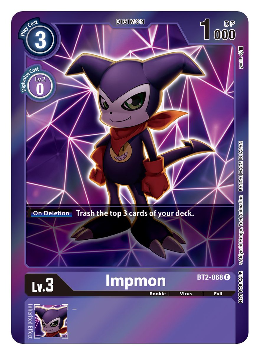 Impmon [BT2-068] (Event Pack 2) [Release Special Booster Ver.1.0] | Event Horizon Hobbies CA