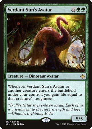 Verdant Sun's Avatar [Ixalan Promos]