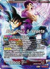 Son Goku & Vegeta // SS4 Son Goku & SS4 Vegeta, In It Together (BT18-001) [Dawn of the Z-Legends] | Event Horizon Hobbies CA