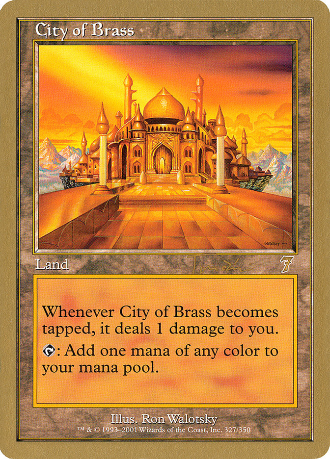 City of Brass (Jan Tomcani) [World Championship Decks 2001] | Event Horizon Hobbies CA