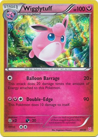 Wigglytuff (30/30) [XY: Trainer Kit 1 - Wigglytuff] | Event Horizon Hobbies CA