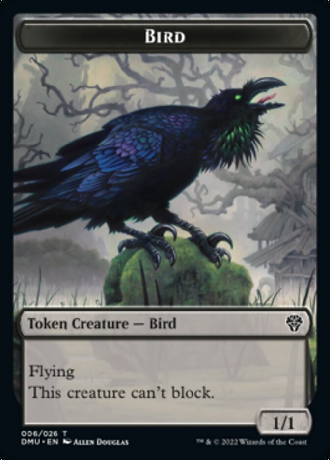 Bird Token (006) [Dominaria United Tokens] | Event Horizon Hobbies CA