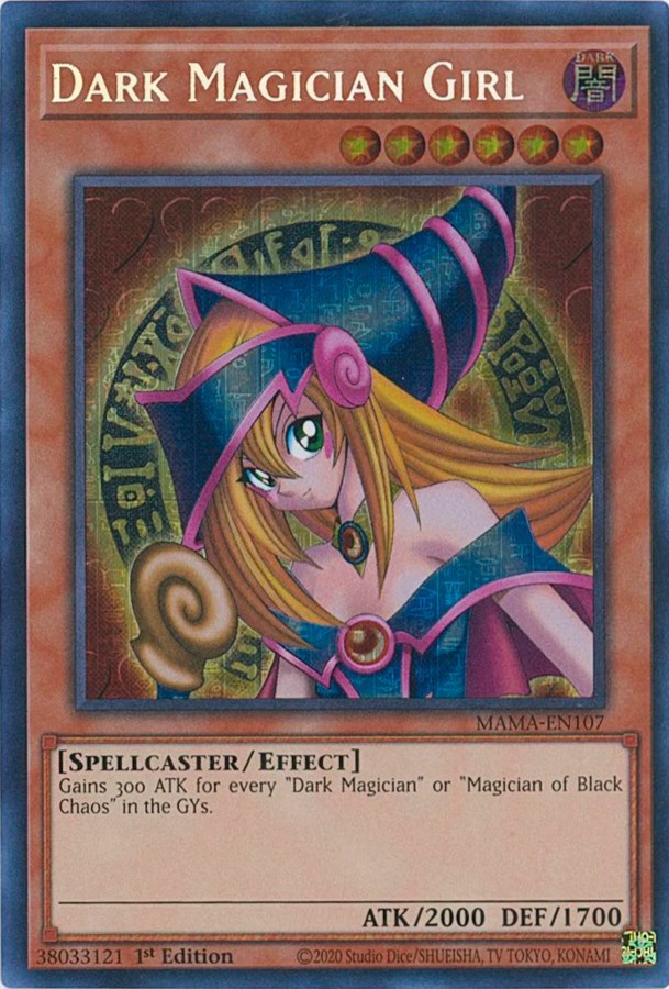 Dark Magician Girl [MAMA-EN107] Secret Pharaoh's Rare | Event Horizon Hobbies CA