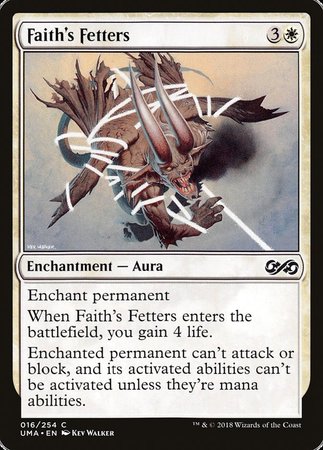 Faith's Fetters [Ultimate Masters] | Event Horizon Hobbies CA