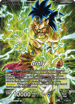 Broly // Broly, Legend's Dawning (P-068) [Mythic Booster] | Event Horizon Hobbies CA