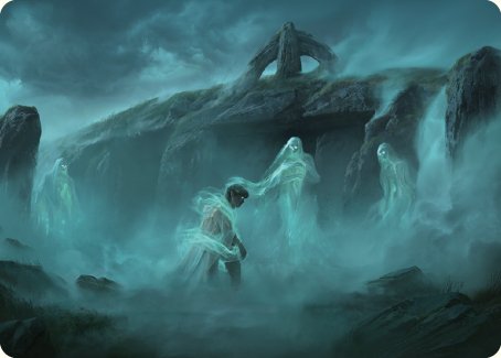 Fog on the Barrow-Downs Art Card [The Lord of the Rings: Tales of Middle-earth Art Series] | Event Horizon Hobbies CA