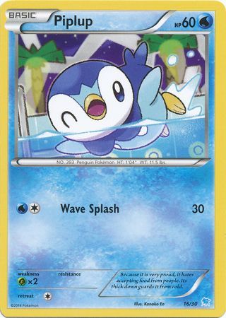 Piplup (16/30) [XY: Trainer Kit 3 - Suicune] | Event Horizon Hobbies CA