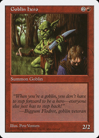 Goblin Hero [Fifth Edition] | Event Horizon Hobbies CA