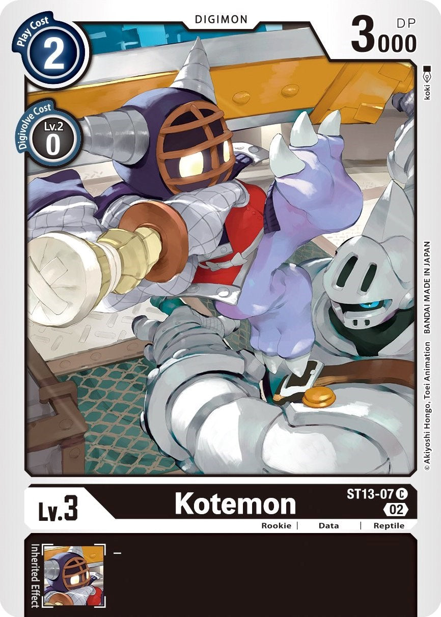 Kotemon [ST13-07] [Starter Deck: Ragnaloardmon] | Event Horizon Hobbies CA